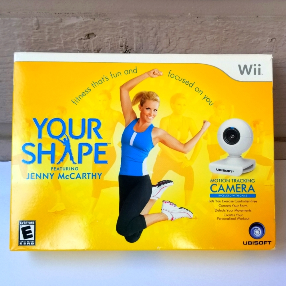 YOUR SHAPE W/CAMERA JENNY For Nintendo WII Brand New Sealed